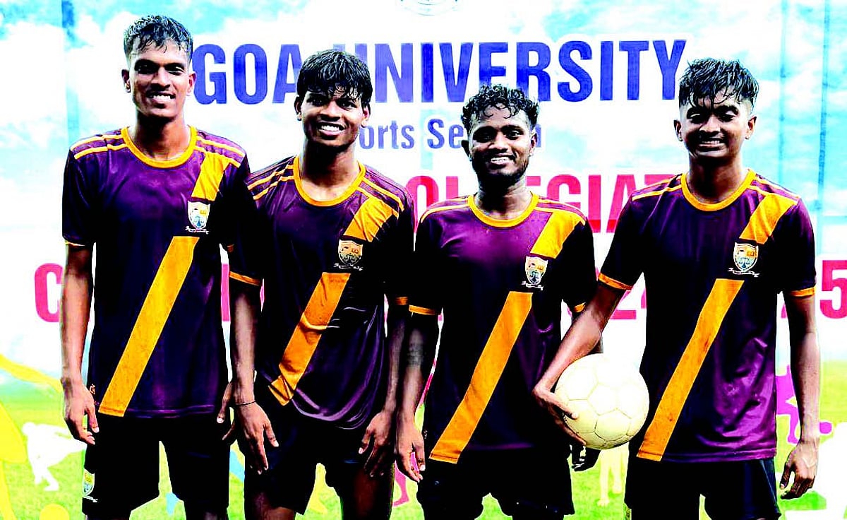 Rosary College, GEC, Khandola Govt College,
CES College, Dhempe & Chowgule move ahead