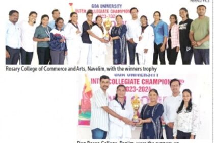 Rosary College inter-collegiate taekwondo champs