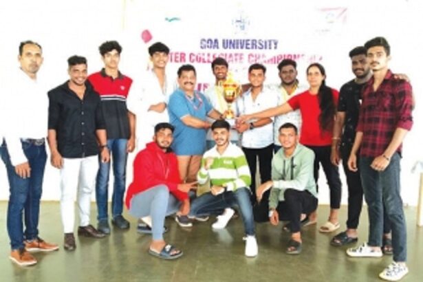 Rosary Navelim, V M Salgaocar College emerge judo champions