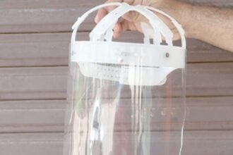 Rotary Club designs, manufactures and  donates face shields for health workers