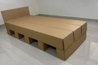 Rotary Club of Panaji Riviera donates 50 cardboard beds to GMC