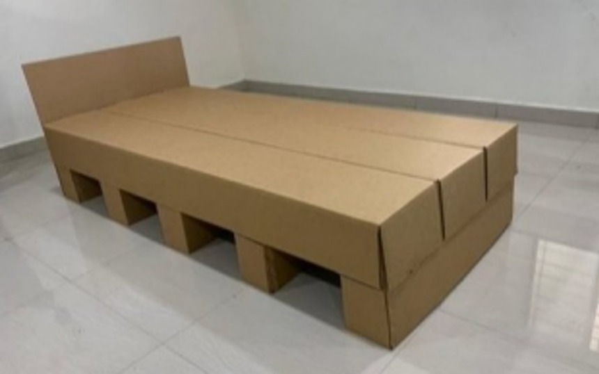 Rotary Club of Panaji Riviera donates 50 cardboard beds to GMC