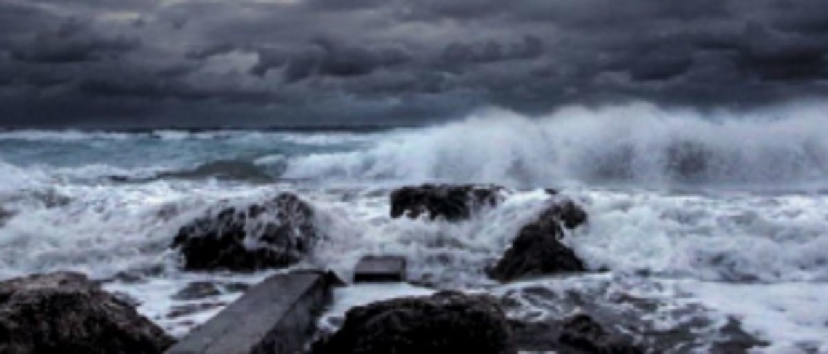 Rough weather conditions prevent traditional fishermen from venturing into sea