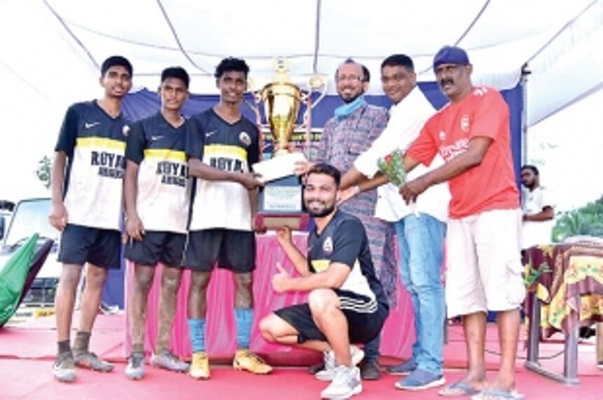 Royal Amigos Agonda win Colmorod Trophy 1 Royal Amigos Agonda win Colmorod Trophy