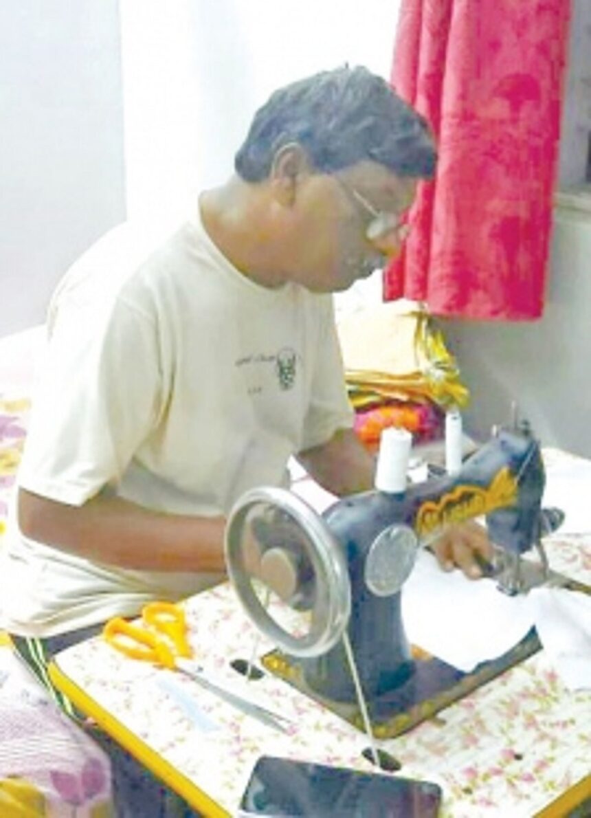 Rtd Master Craftsman helping Rlys  in its fight against COVID-19