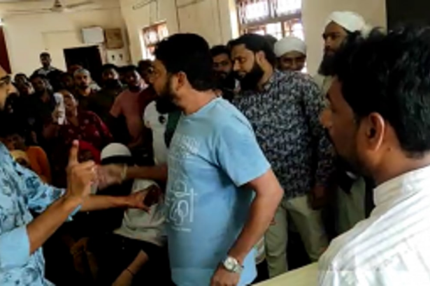 Rumdamol-Davorlim  gram sabha turns stormy over Madrasa