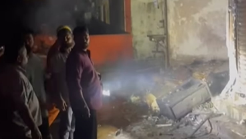Rumdamol locals demand action against illegal eateries following cylinder blast 1 Rumdamol locals demand action against illegal eateries following cylinder blast