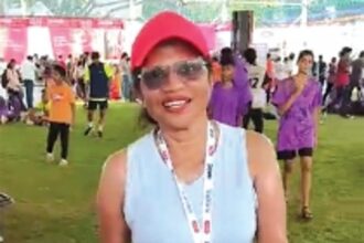 Running her own race in life