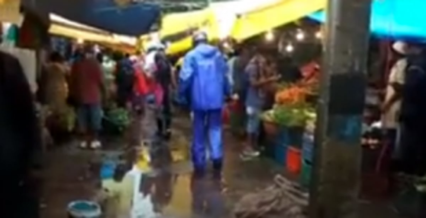 Rush at Vasco market