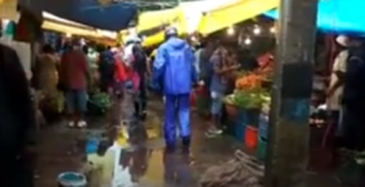 Rush at Vasco market