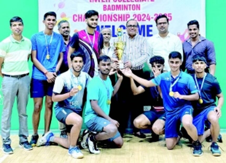 S S Dempo College of Commerce & Economics clinch  Men, Women Badminton GU Inter-Collegiate C’ships
