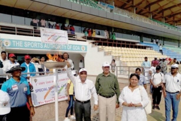 SAG conducts 1st State level special athletic meet
