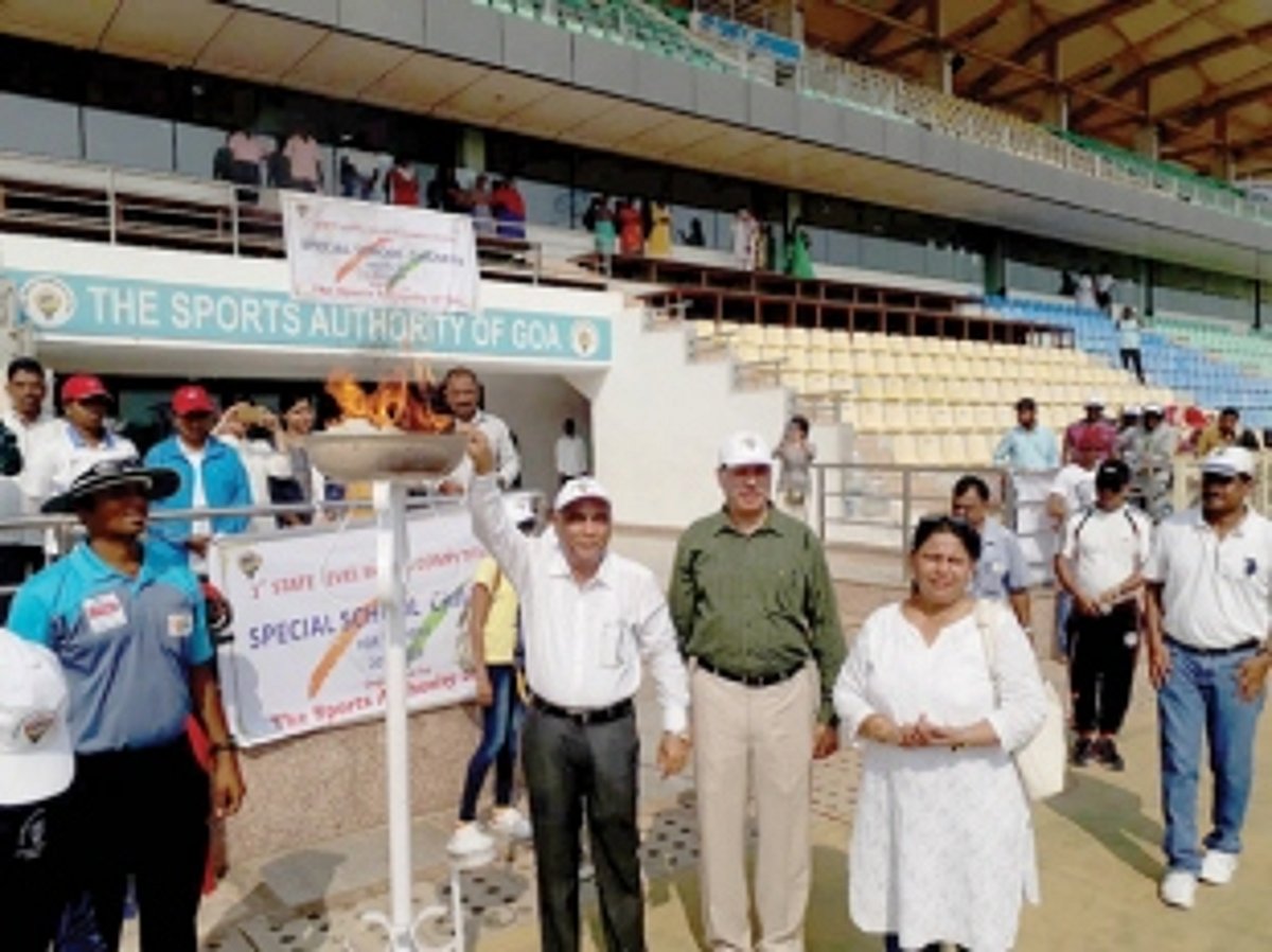 SAG conducts 1st State level special athletic meet