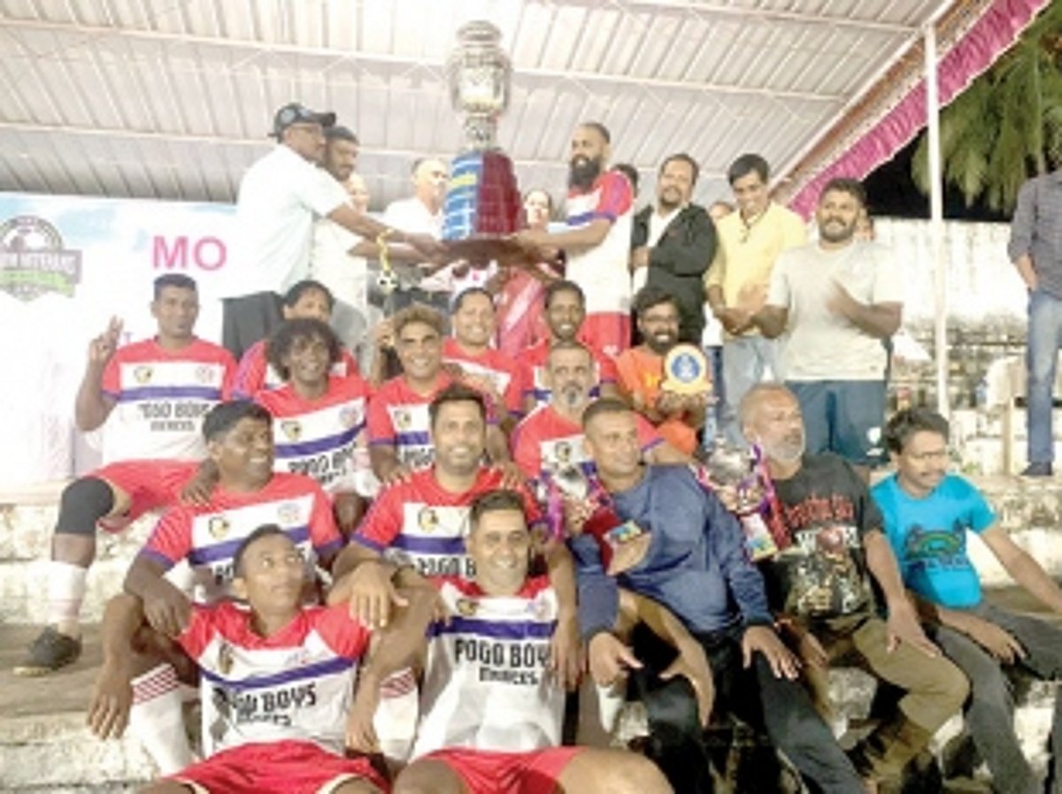 SAI Veterans lift 1st Morjim Veterans Football Cup