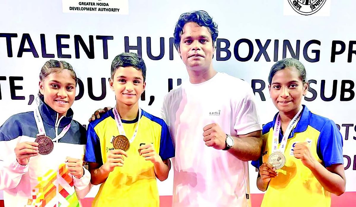 SAI female boxers do Goa proud