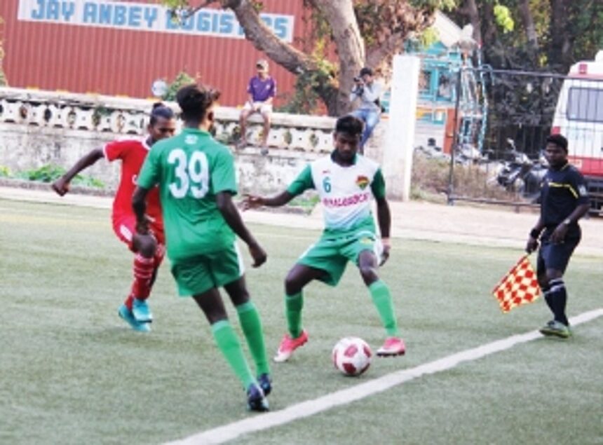 SALGAOCAR FC EASE PAST CALANGUTE ASSOCIATION 1 SALGAOCAR FC EASE PAST CALANGUTE ASSOCIATION