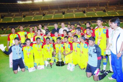 SANTOSH: GOA STRIKES GOLD