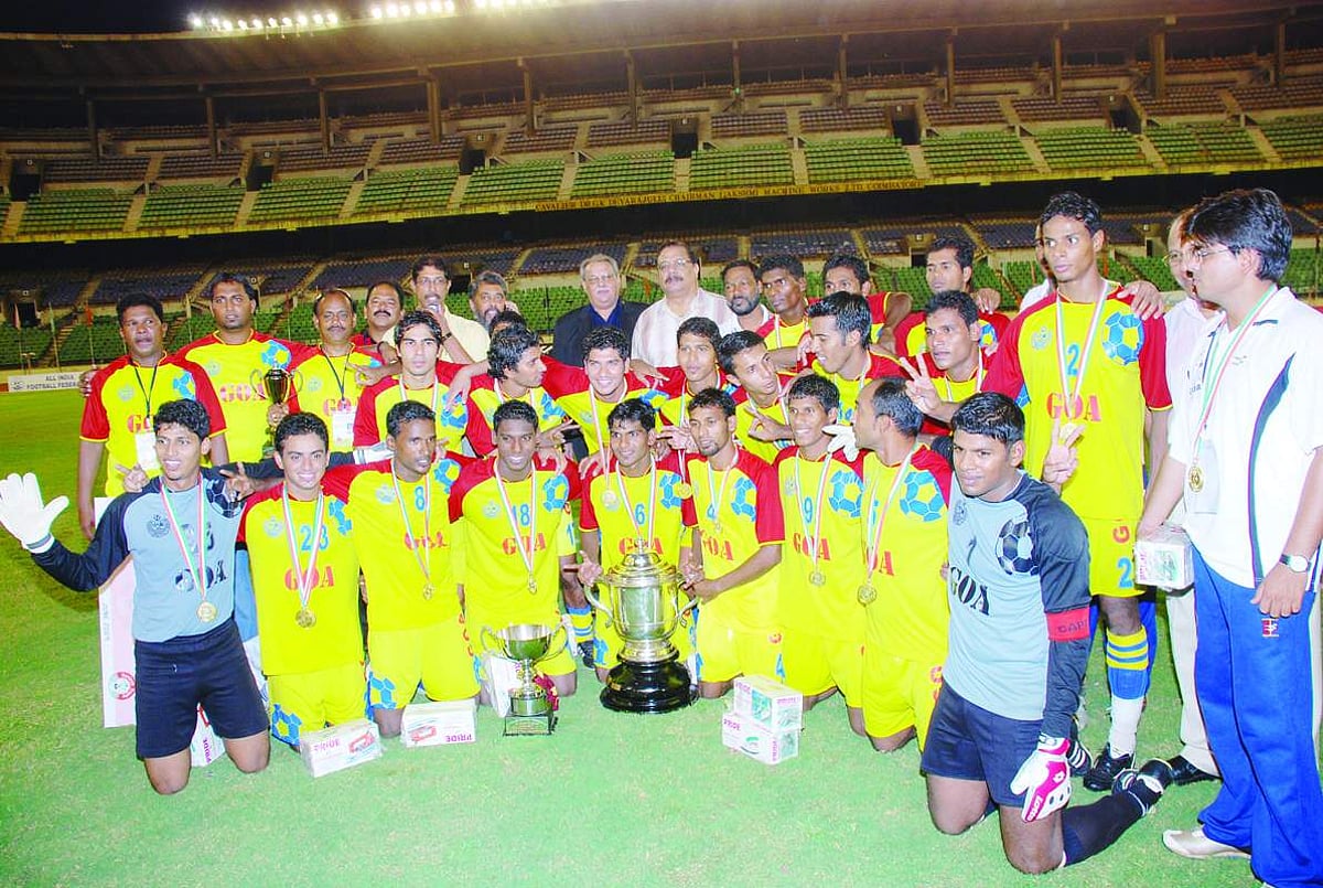 SANTOSH: GOA STRIKES GOLD