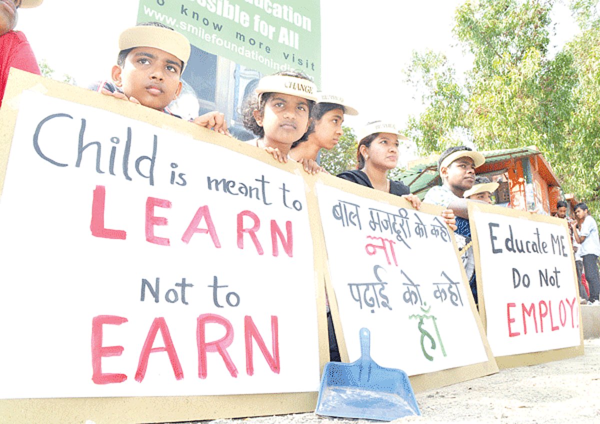 SAY NO TO CHILD LABOUR