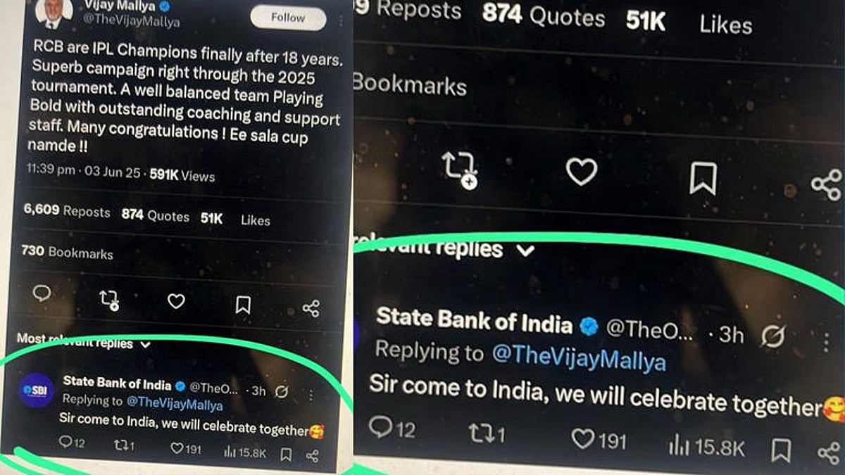 SBI’s Alleged Sarcastic Comment on Mallya’s Tweet Is Fake!