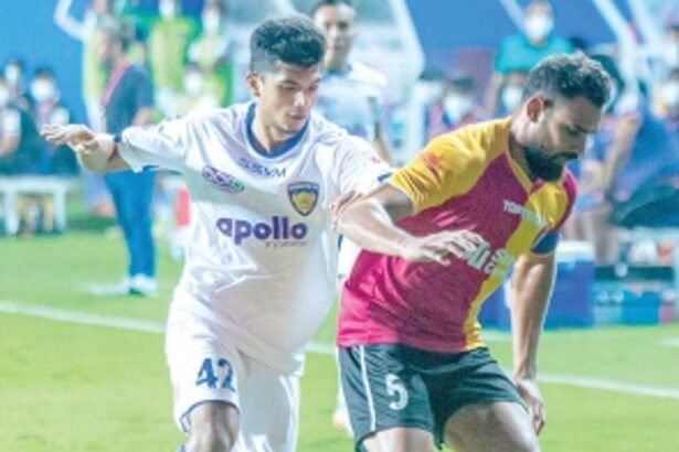 SC East Bengal hold Chennaiyin FC in game of two halves