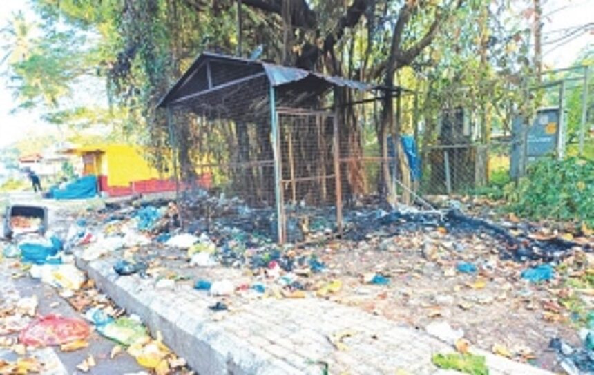 SCM demands police probe into arson attack on Colmorod garbage station 1 SCM demands police probe into arson attack on Colmorod garbage station