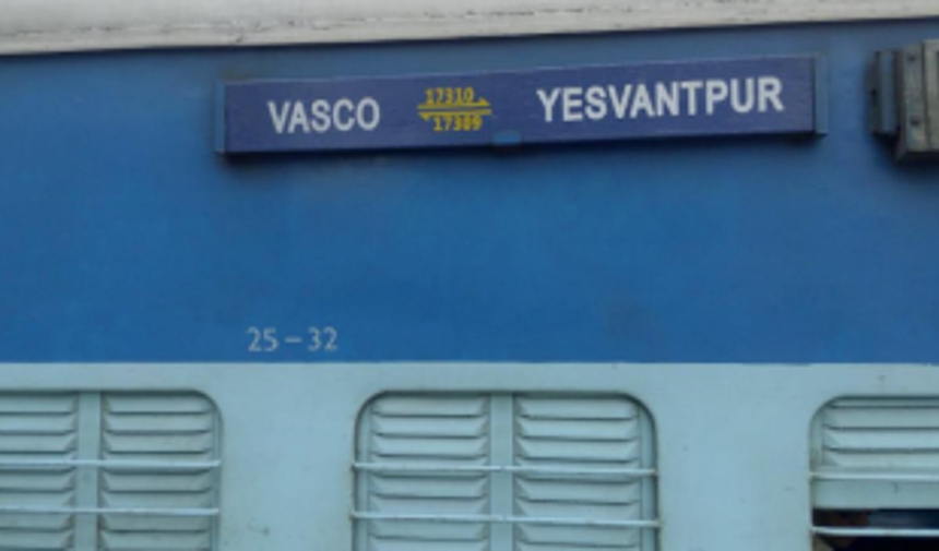 SCRCA wants timings  of Vasco-Yeshwantpur   daily express changed
