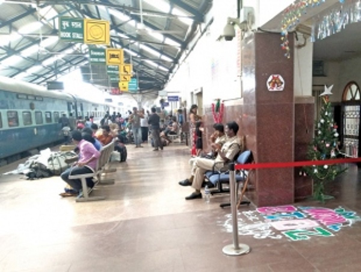 SECURITY YET TO BE TAKEN SERIOUSLY  at Vasco Railway Station
