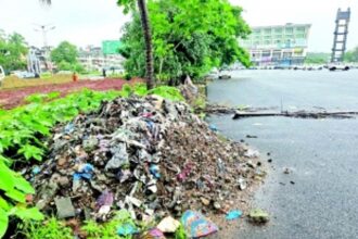 SGPDA market waste dumped by roadside irks Madel, Fatorda locals