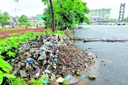 SGPDA market waste dumped by roadside irks Madel, Fatorda locals