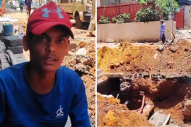 SHOCKING PANJIM: Contractor’s negligence leads to young worker getting mild electric shock