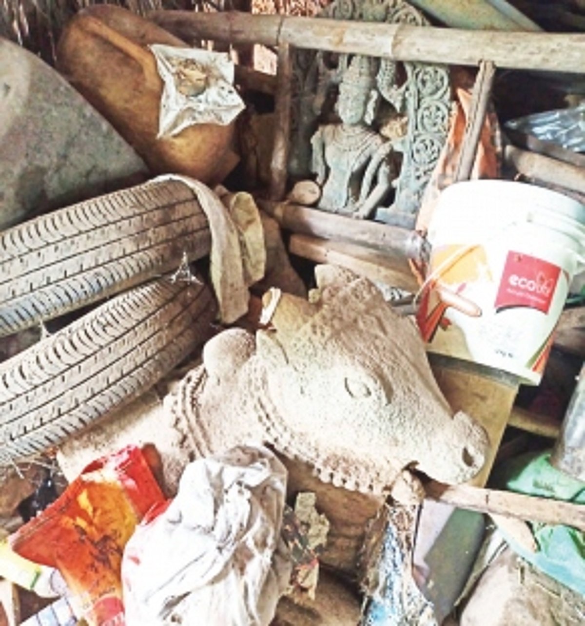 SHOCKING REVELATION: Centuries-old Hindu idols lying abandoned at Curdi