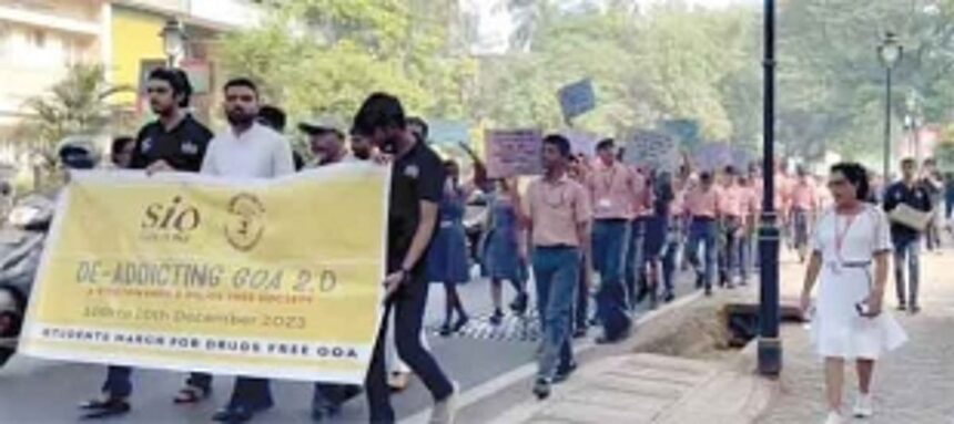 SIO demands government’s dedicated efforts in rebranding Goa as a drug-free State