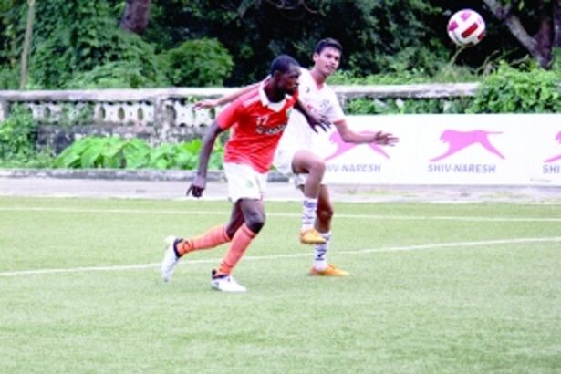 SPORTING CLUBE TROUNCE PANJIM FOOTBALLERS