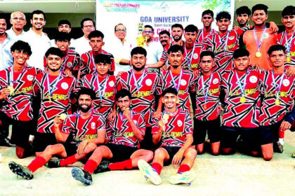 SS Dempo College clinch Goa University
Inter Collegiate Football Men C’ship title