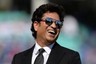 Sachin Tendulkar inaugurates indoor cricket pitch and auditorium at Canacona school