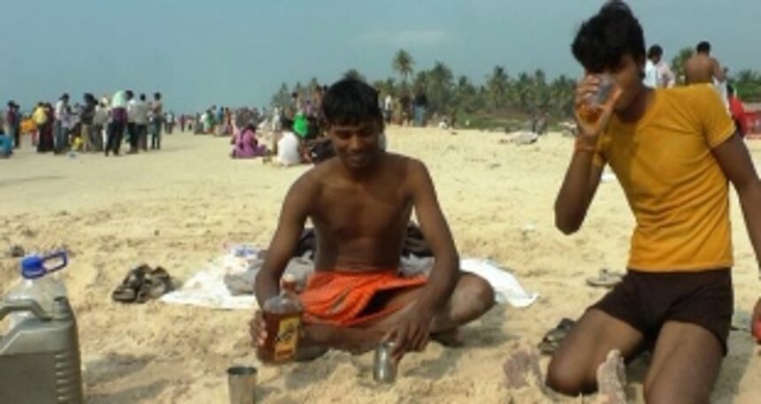 Sad old story on New Year’s day on Goa’s beaches