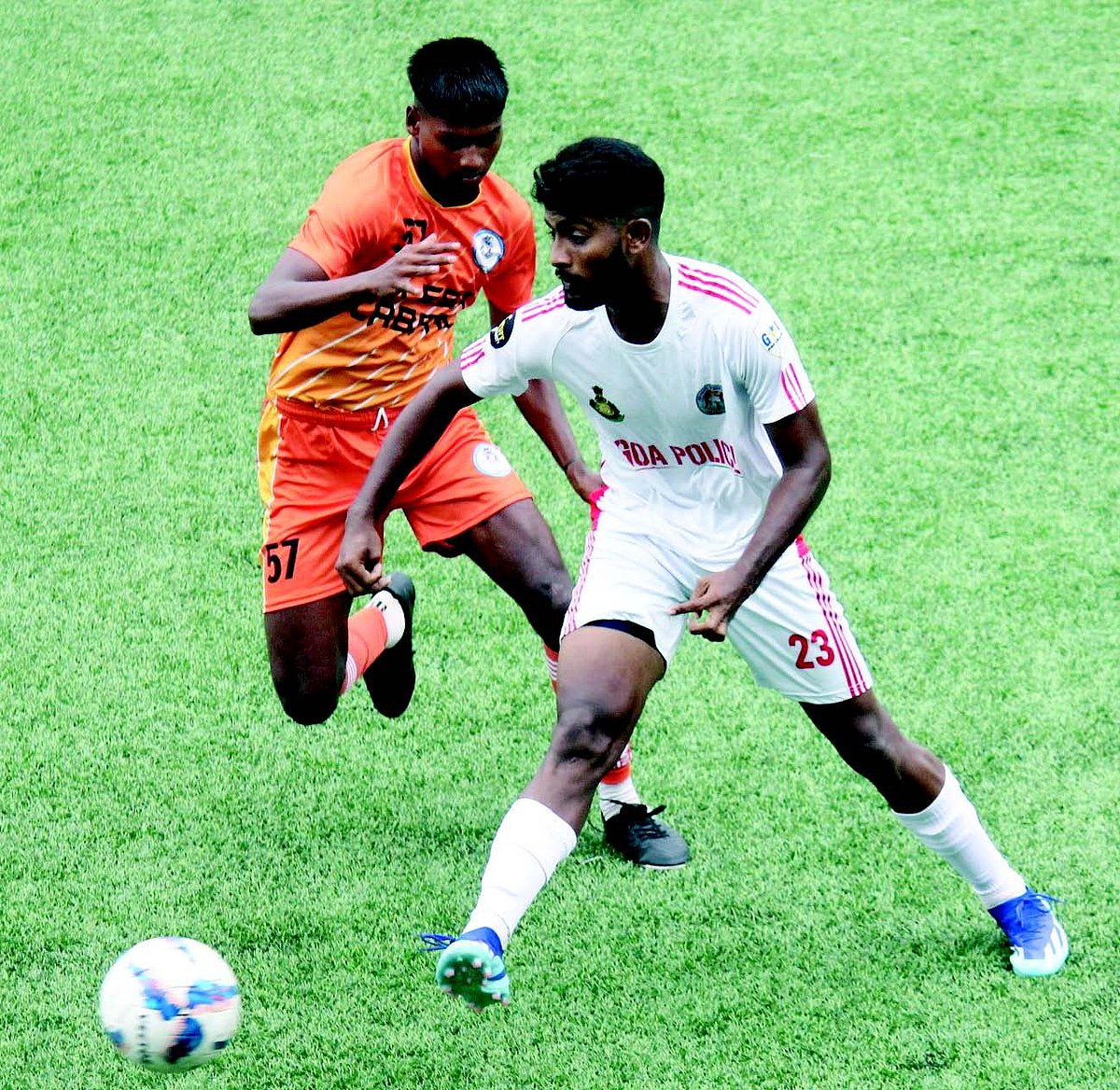 Saeesh, Suraj & Moises
fire for Goa Police