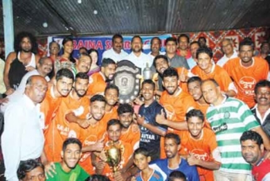 Sai Avtar SC inscribe name on Bandodkar shield 1 Sai Avtar SC inscribe name on Bandodkar shield