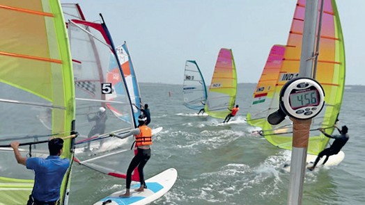 Sail Goa 2025: Day 1 Sees Delays, Strong Finishes as Winds Pick Up