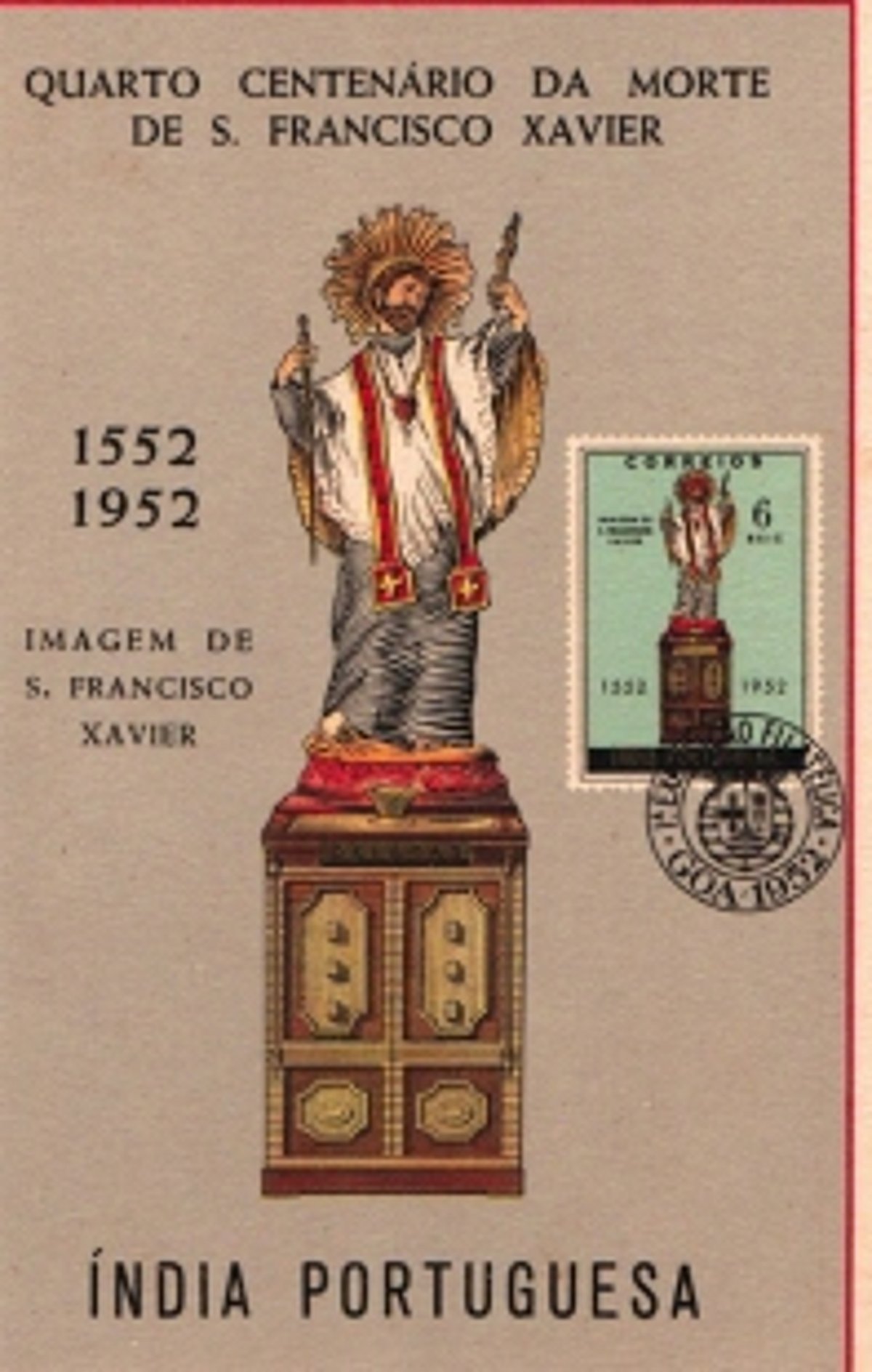 Saint Francis Xavier – A Philatelic Tribute