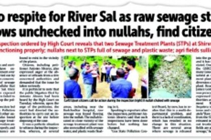 Saipem Lake pollution: Has Master Plan factored in Margao’s sewage disposal woes, asks HC petitioner