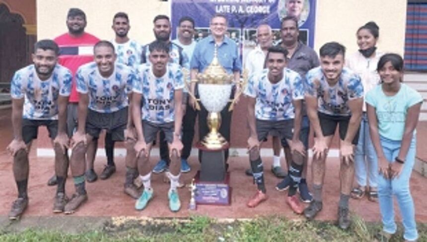 Saish strike seals it for Vailankanni Boys 1 Saish strike seals it for Vailankanni Boys