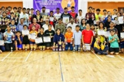 Sakshi wins quadruple State badminton crown