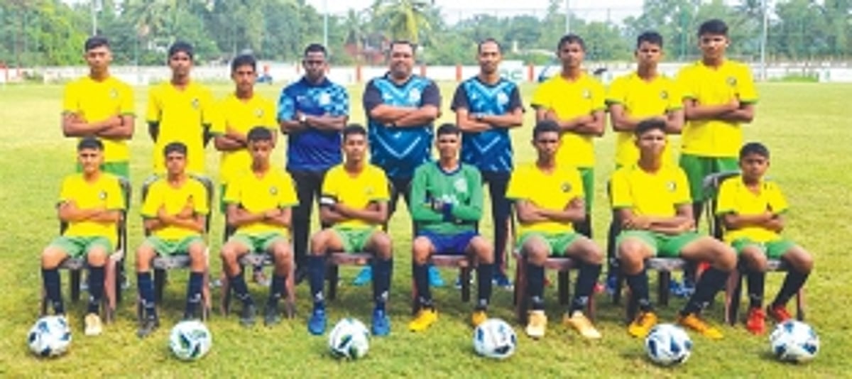 Salcete FC GFA South District  Div II U-15 League champions