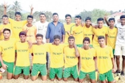 Salcete FC GFA U-16 South Goa champs