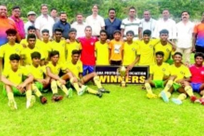 Salcete FC emerge GFA U-17 Division II League champions