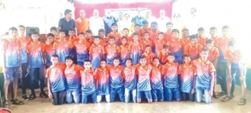 Salcete FC felicitates its players, coaches