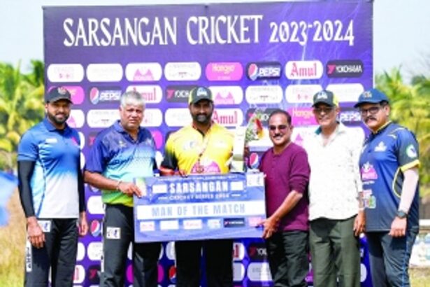 Salcete Young Stallions win Sarsangan  U-25 Boys Cricket Championship