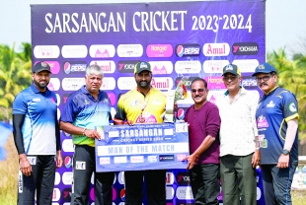 Salcete Young Stallions win Sarsangan  U-25 Boys Cricket Championship